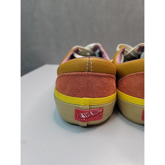 Vans Sneakers Era LX Suede Leather Rust Blue Pink Lace Up Sz Men 4.5 Women 6, EC - Picture 10 of 16